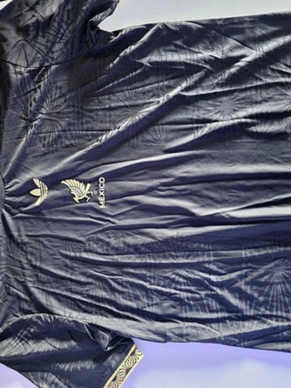 adidas Mexico de Oro Special Edition Jersey Black & Gold 4XL